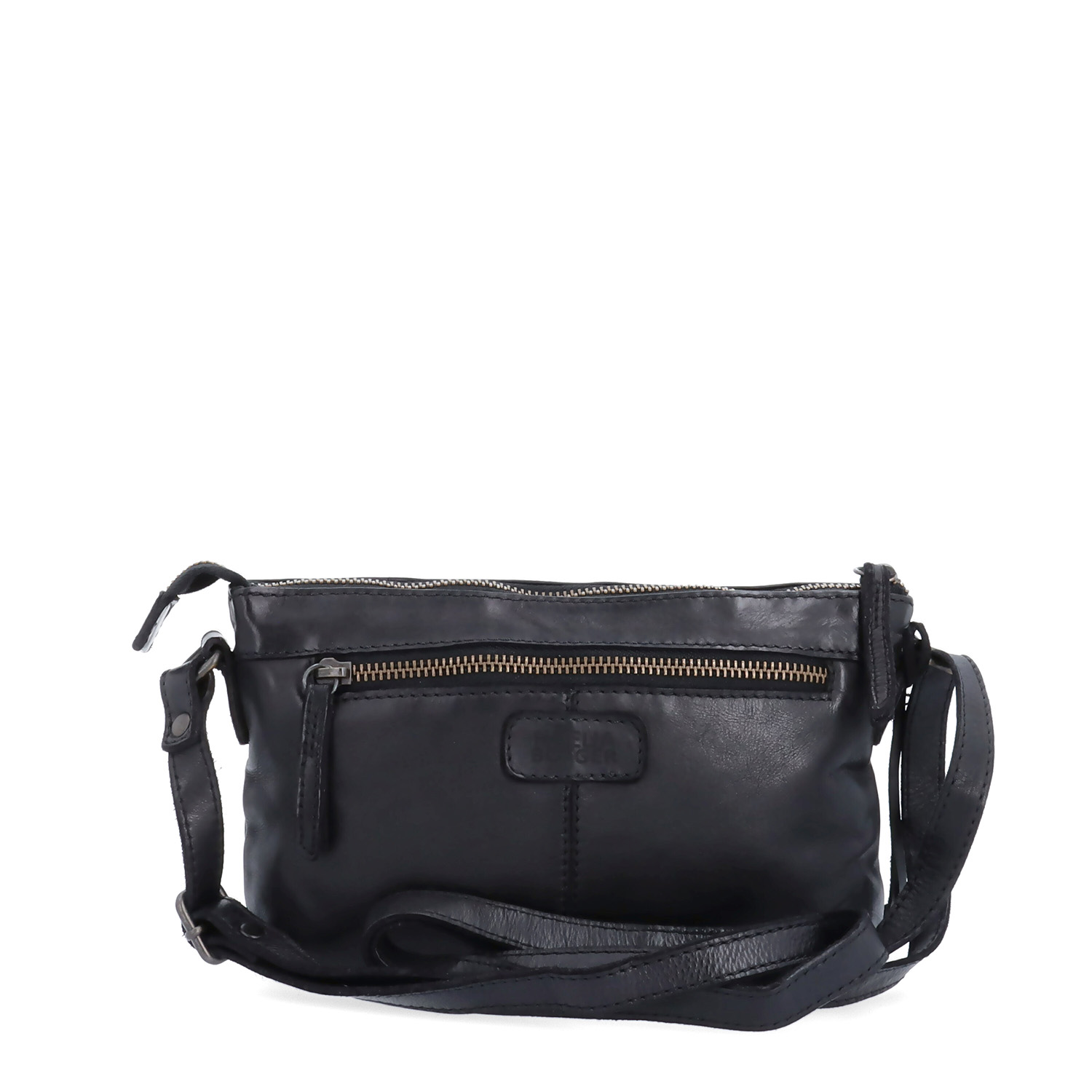 Kožená kabelka crossbody Noelia Bolger černá NB 2414 C