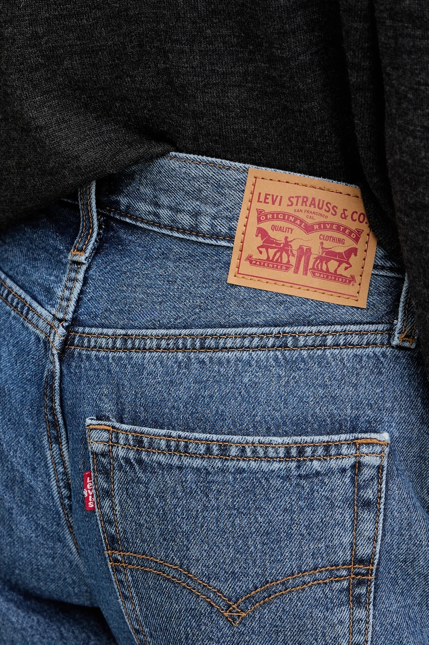 Džíny Levi's 94 BAGGY dámské, medium waist, A3510.0075