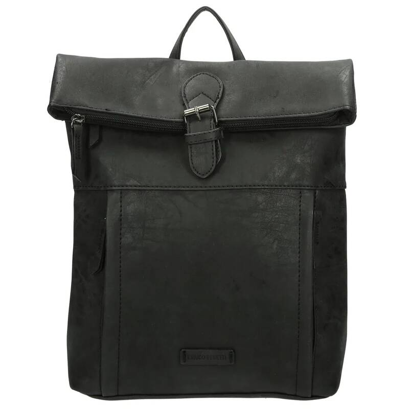 Dámský městský batoh Enrico Benetti Ruby 66683 černý 8L