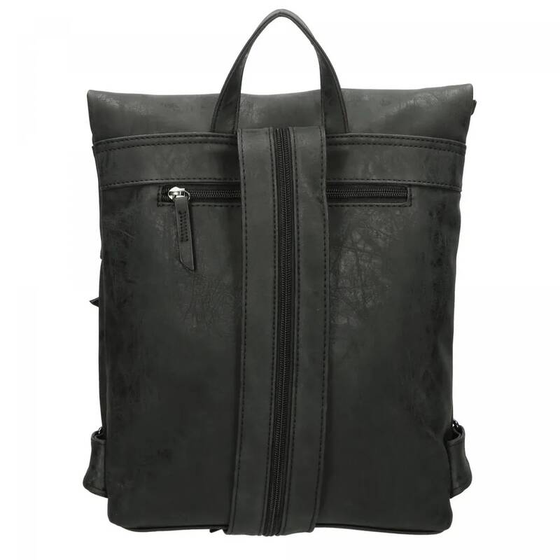 Dámský městský batoh Enrico Benetti Ruby 66683 černý 8L