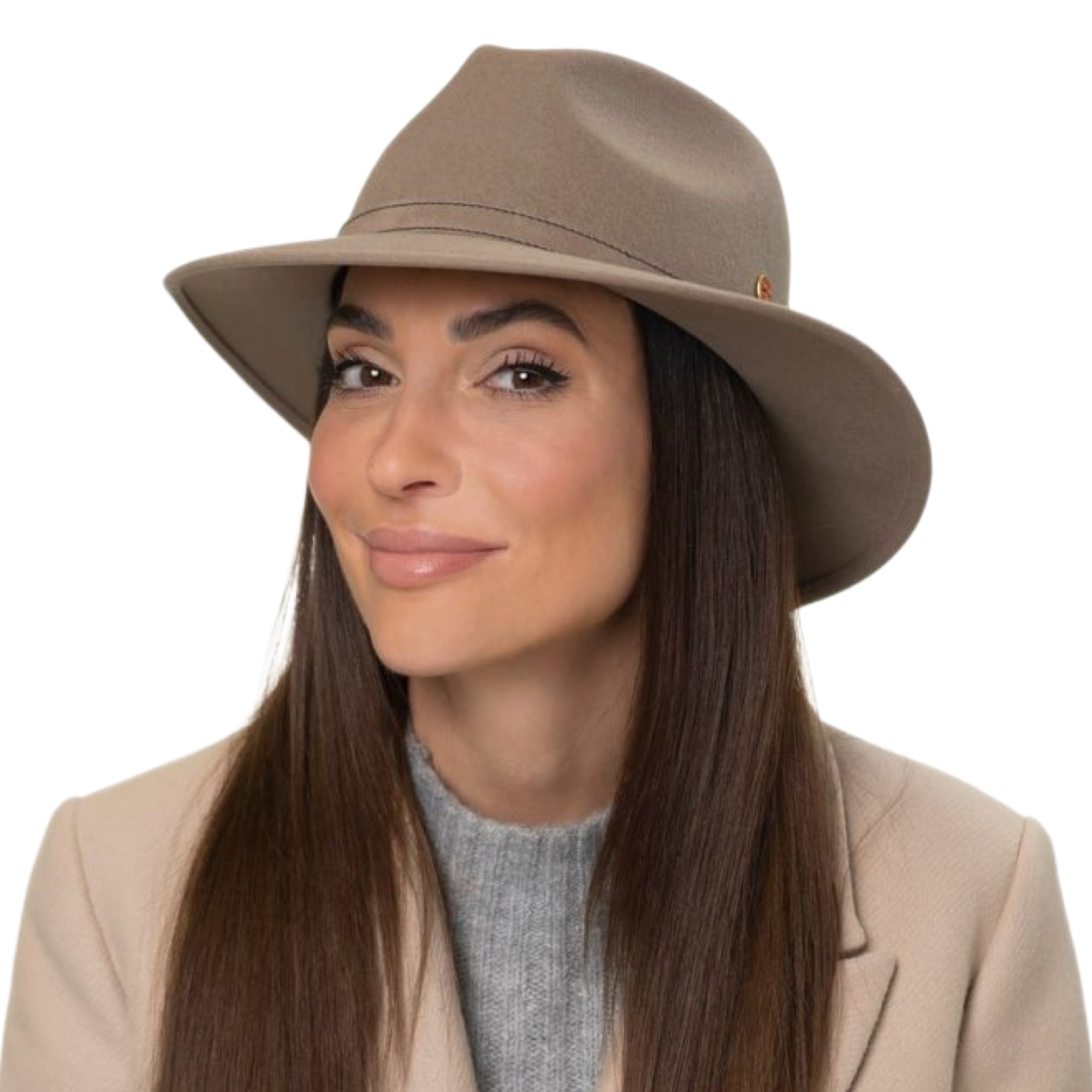 Cestovní béžový klobouk Mayser - Gedeon Mayser