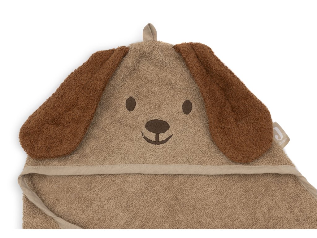 JOLLEIN Osuška s kapucí froté 75x75cm pejsek Diego