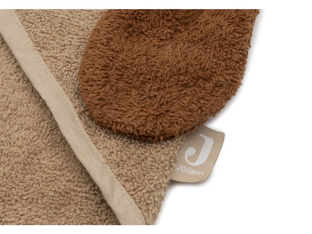 JOLLEIN Osuška s kapucí froté 75x75cm pejsek Diego