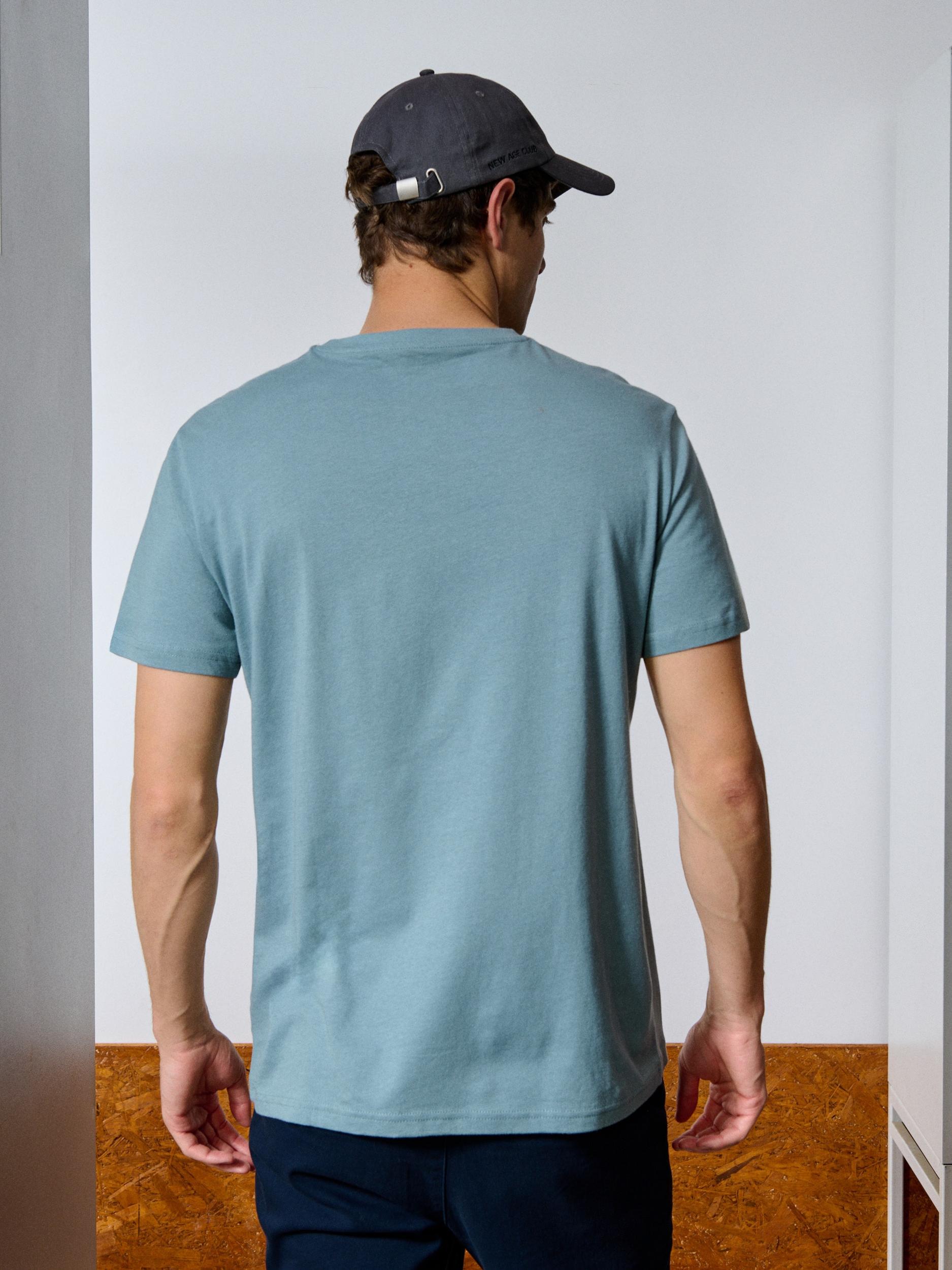 Sinsay - Tričko s potiskem - modrá