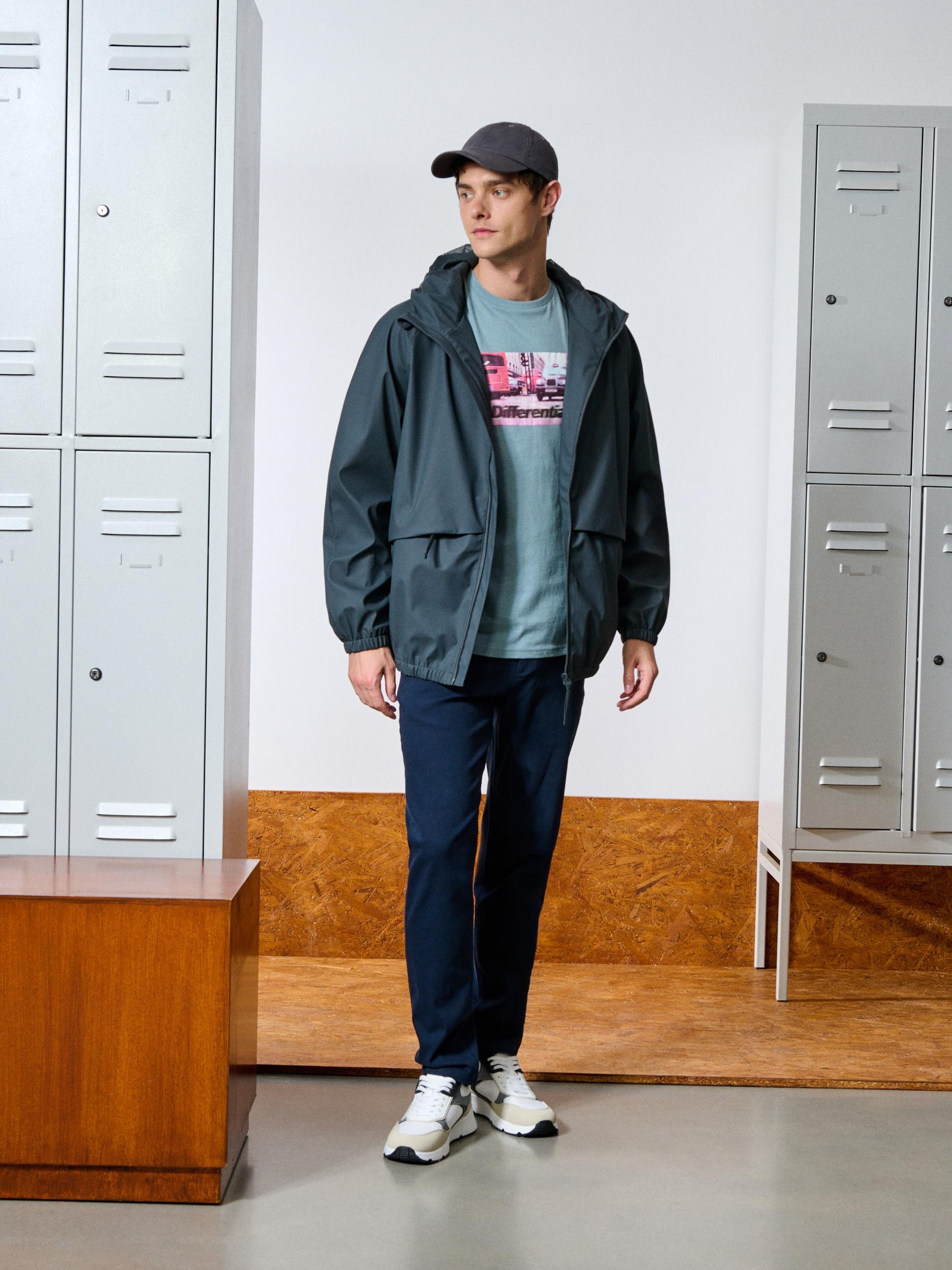 Sinsay - Tričko s potiskem - modrá