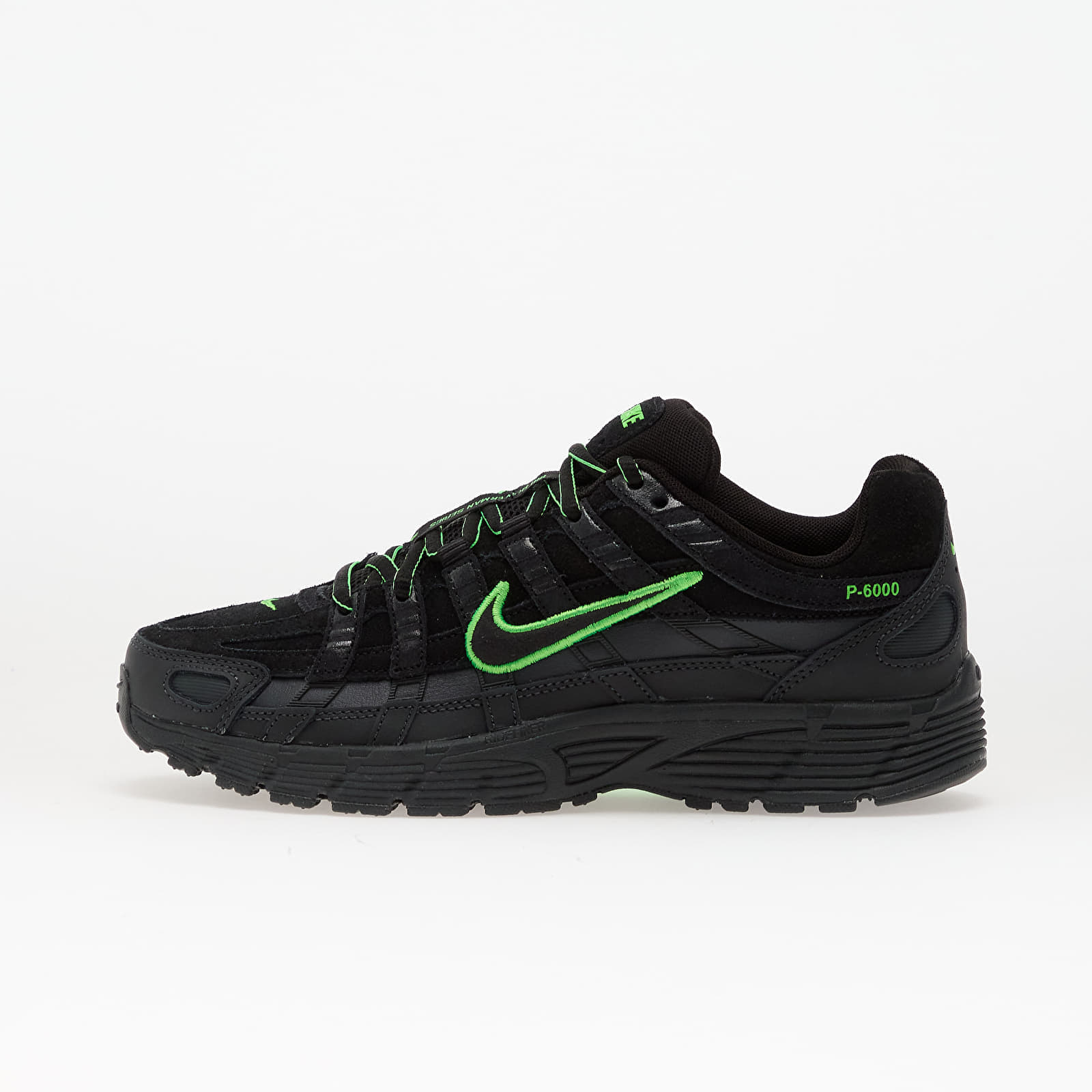 Nike P-6000 Prm Black/ Green Strike-Anthracite