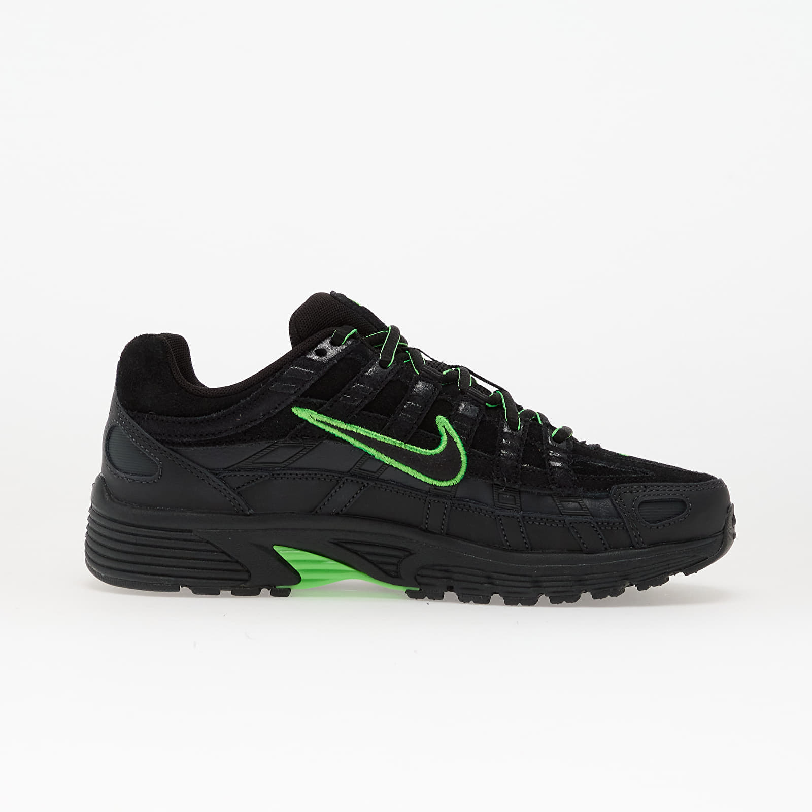 Nike P-6000 Prm Black/ Green Strike-Anthracite