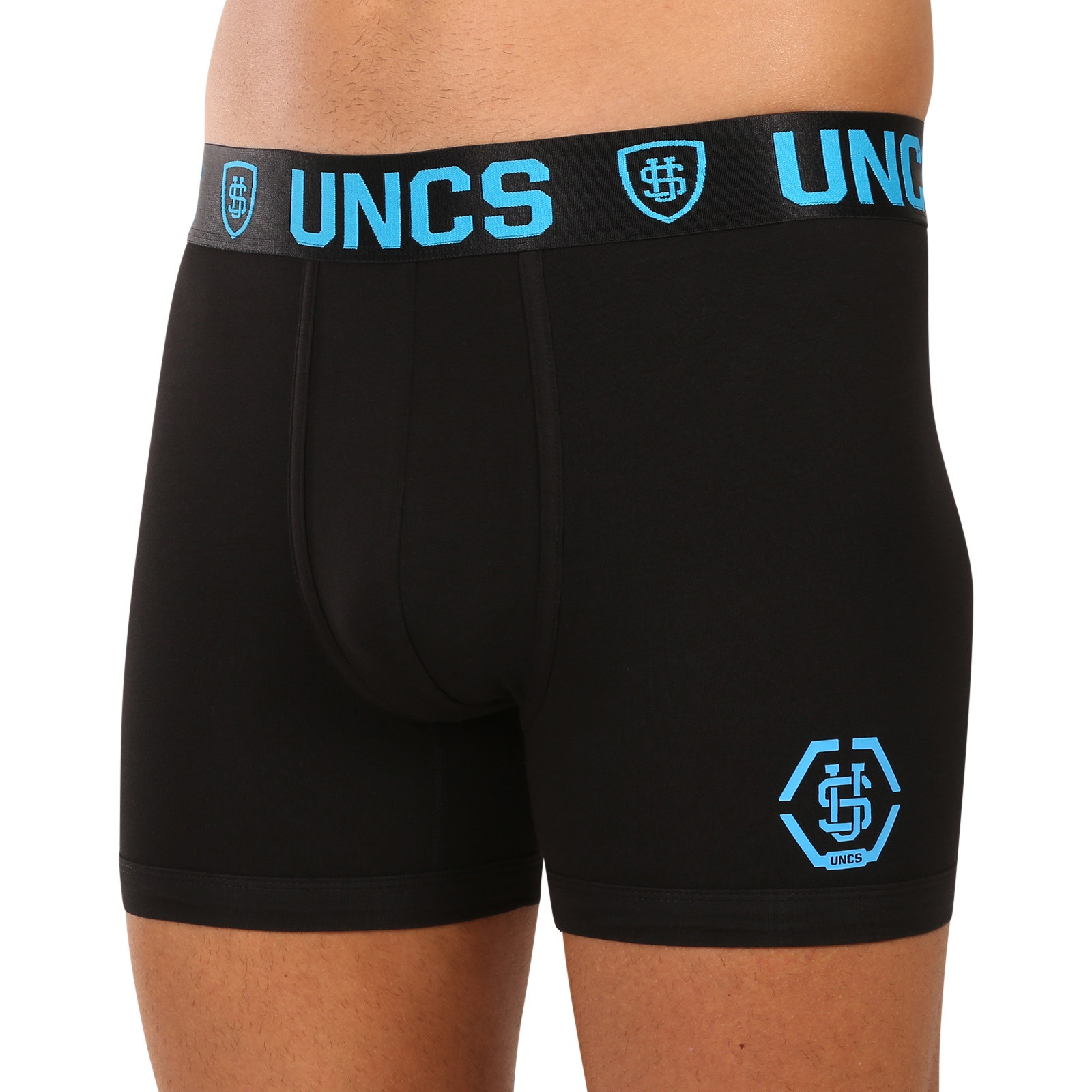 5PACK pánské boxerky UNCS černé (24Z207PSPP)