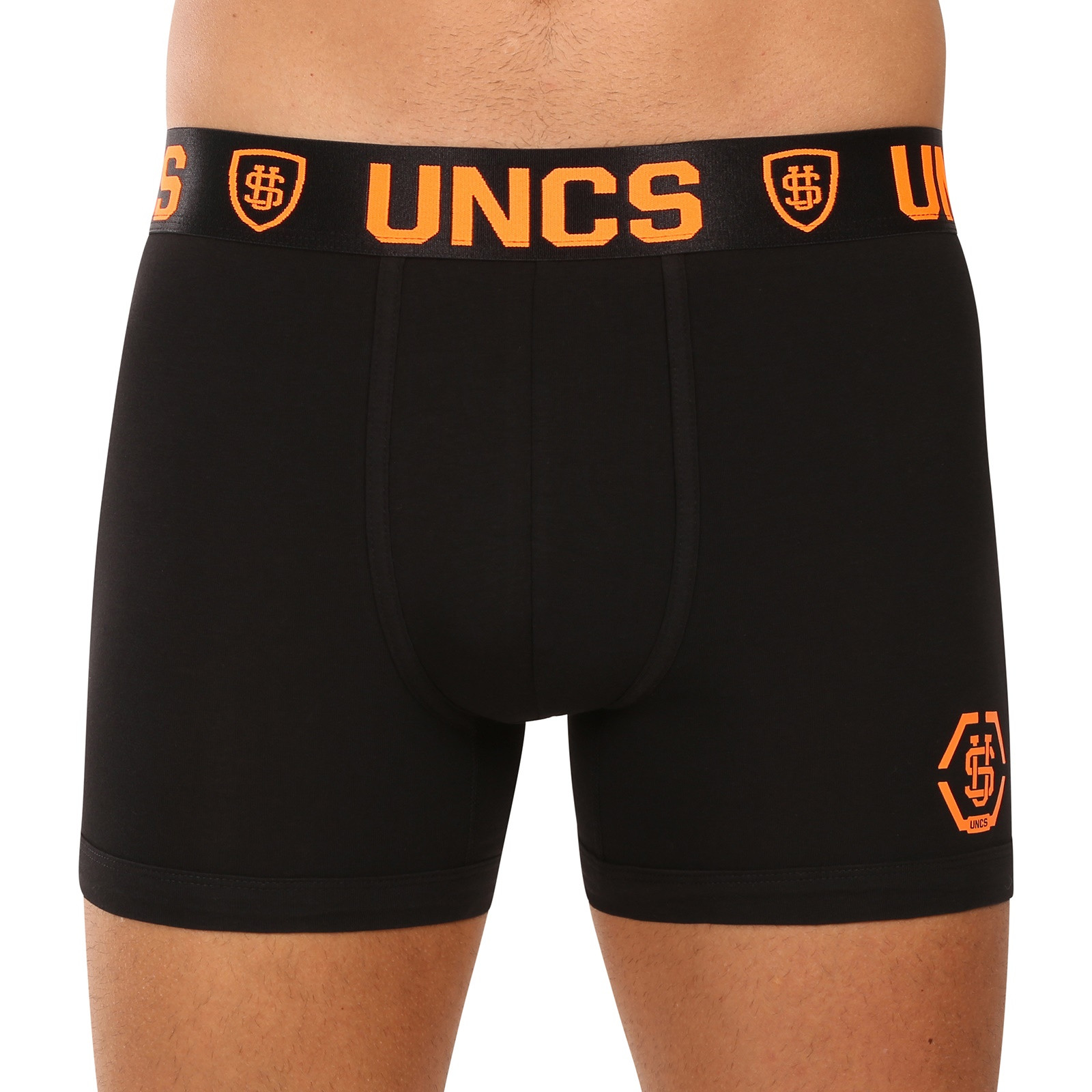 5PACK pánské boxerky UNCS černé (24Z207PSPP)