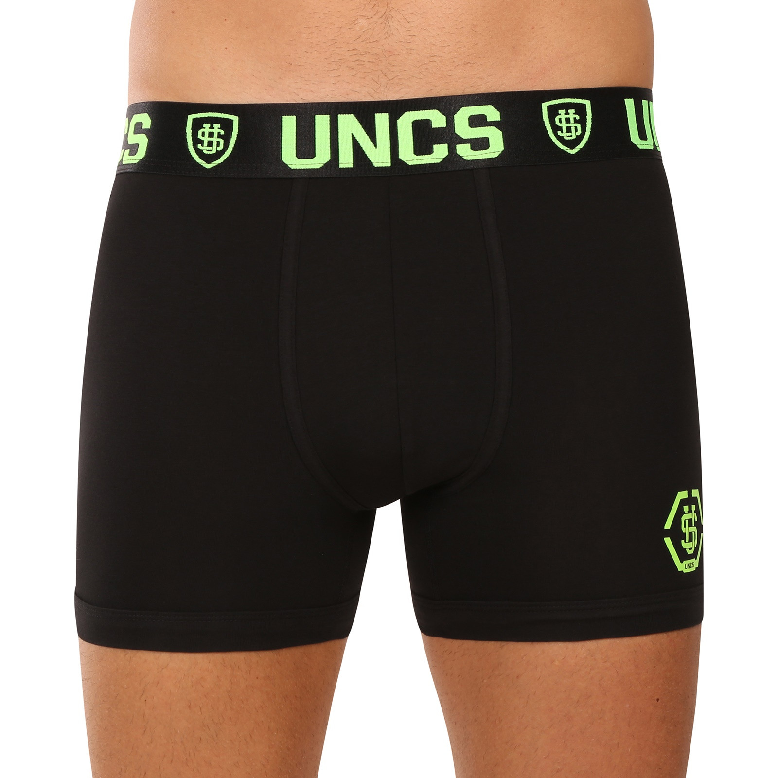 5PACK pánské boxerky UNCS černé (24Z207PSPP)