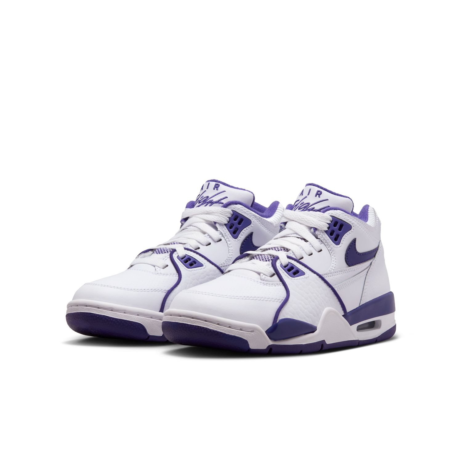 Nike Air Flight 89 "White Court Purple" (GS) - Dětské - Tenisky Nike - Bílé - HF0406-105