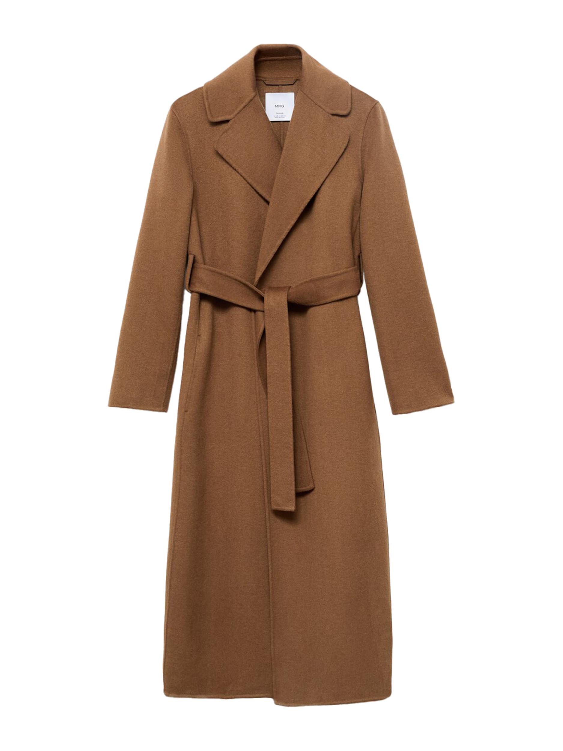 MANGO Přechodný kabát 'BATIN' hnědá