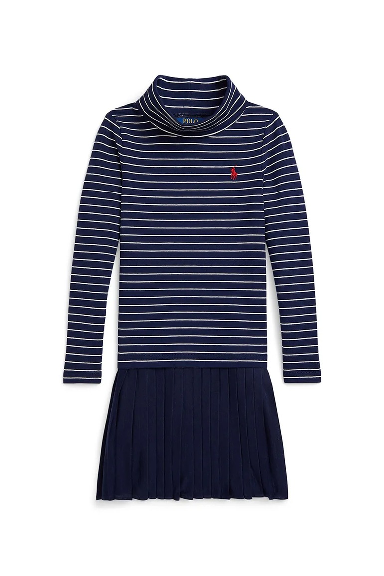 Dětské šaty s bavlnou Polo Ralph Lauren