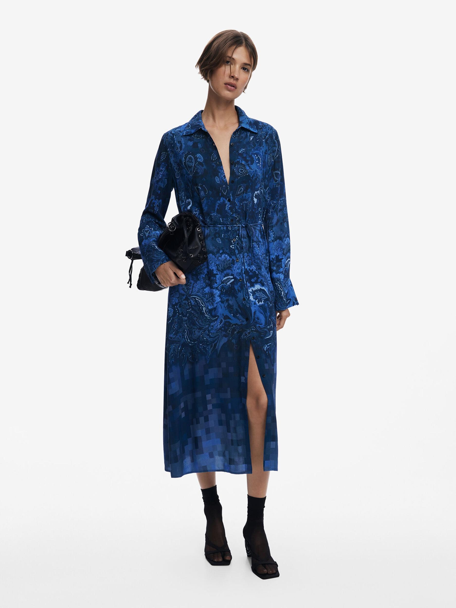 Desigual Šaty modrá