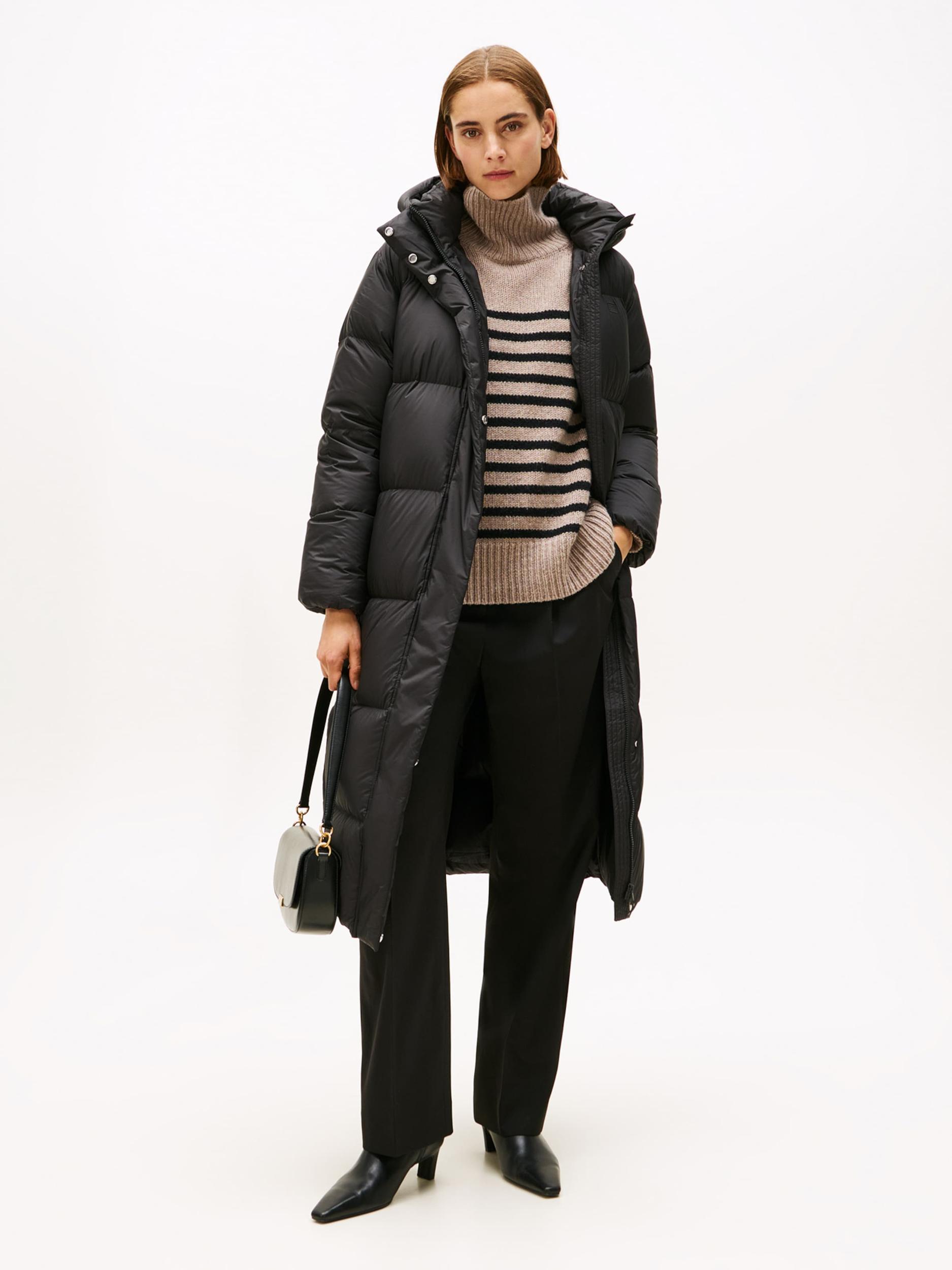 TOMMY HILFIGER Zimní kabát černá