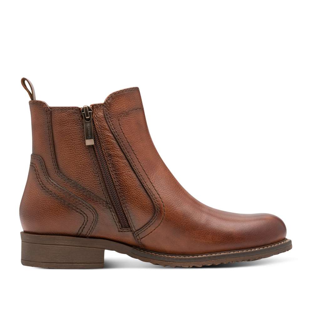 RIEKER Dámská kotníková obuv TAMARIS 25821-45-348 hnědá