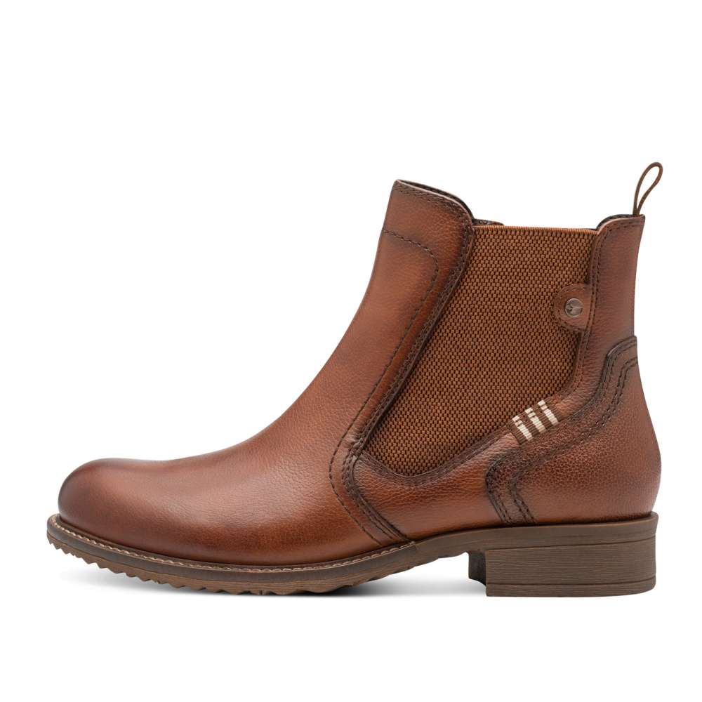 RIEKER Dámská kotníková obuv TAMARIS 25821-45-348 hnědá