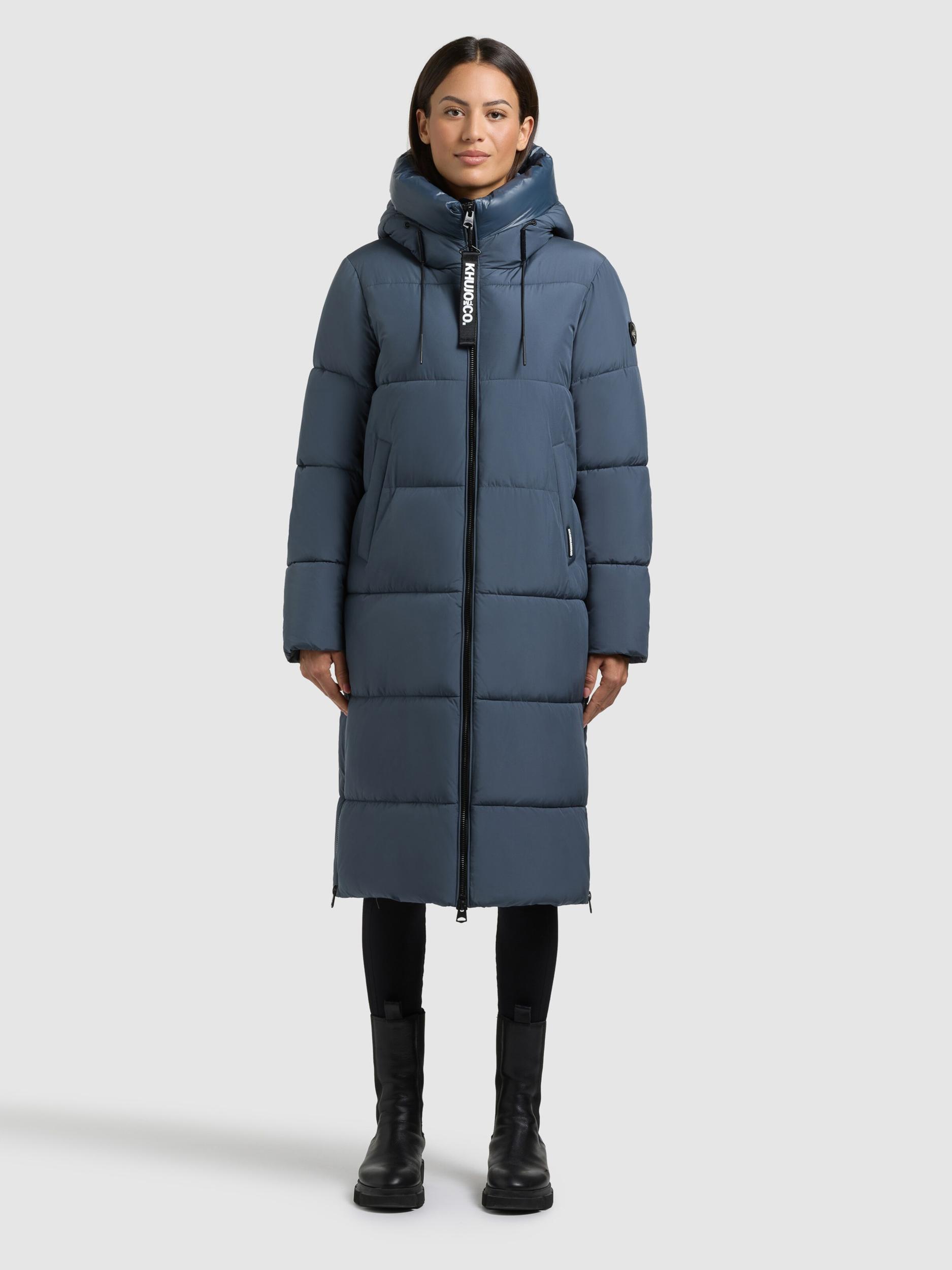 khujo Zimní kabát 'Nalu' safírová