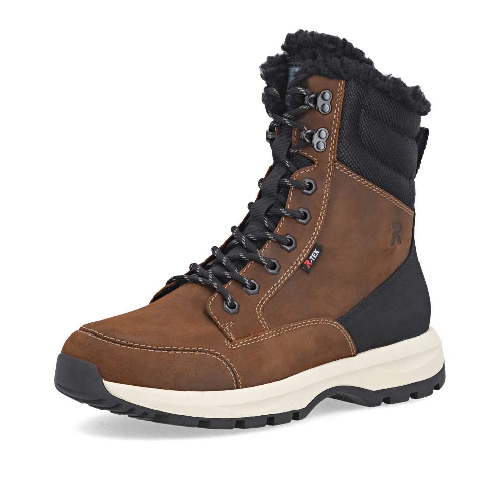 Pánská kotníková obuv RIEKER U1672-22 hnědá