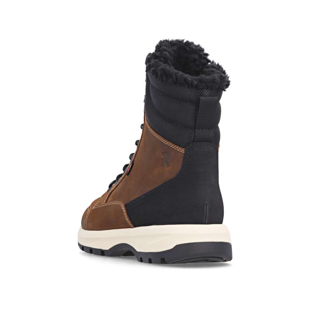 Pánská kotníková obuv RIEKER U1672-22 hnědá