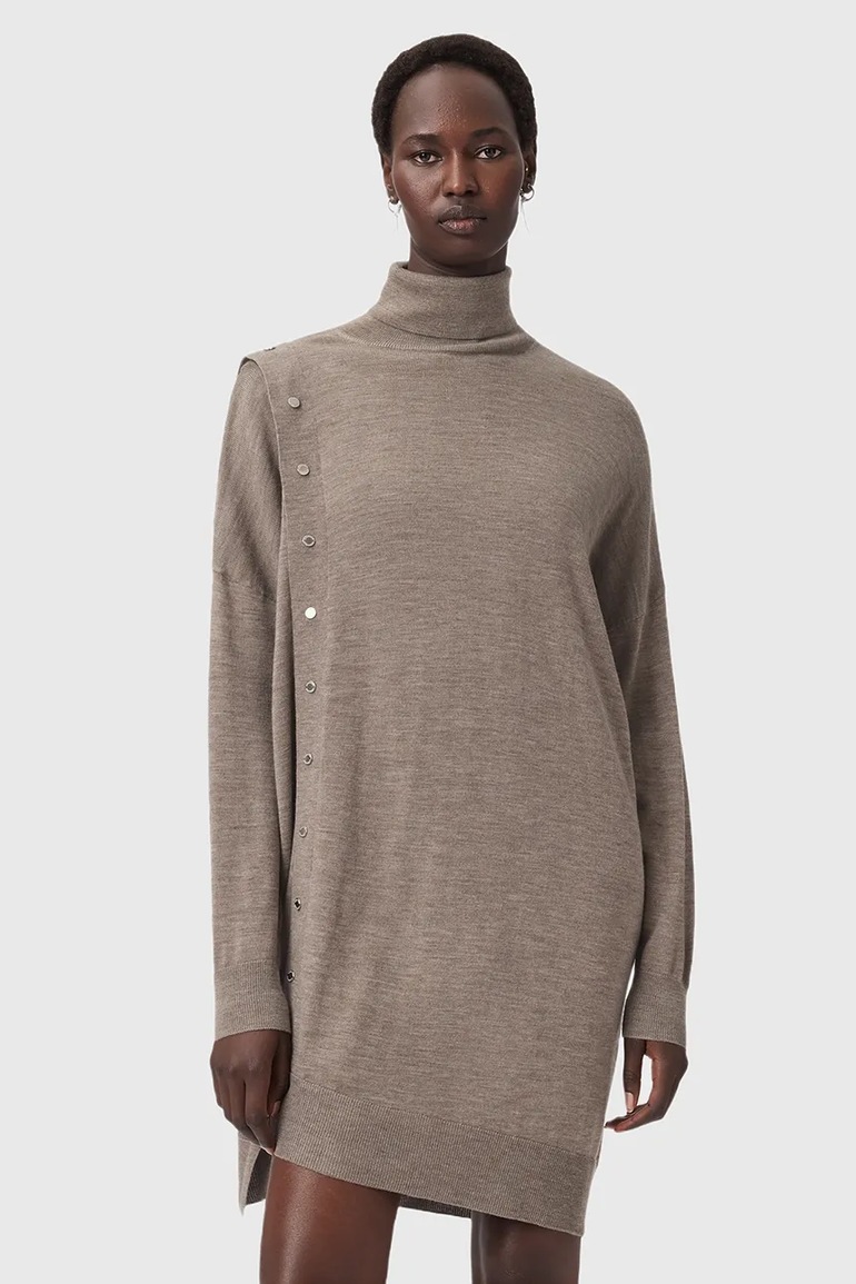 Vlněné šaty AllSaints UMI