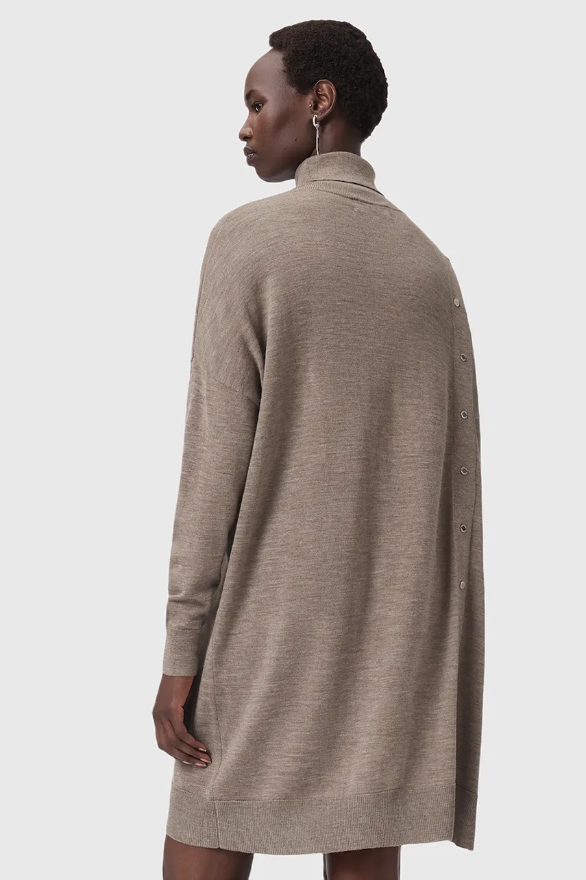 Vlněné šaty AllSaints UMI