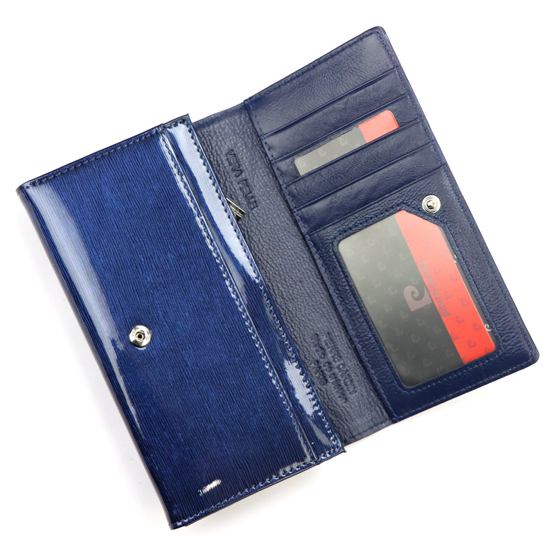 Dámská kožená peněženka Pierre Cardin modrá KZ2219247