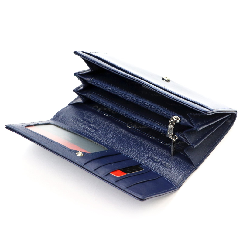 Dámská kožená peněženka Pierre Cardin modrá KZ2219247