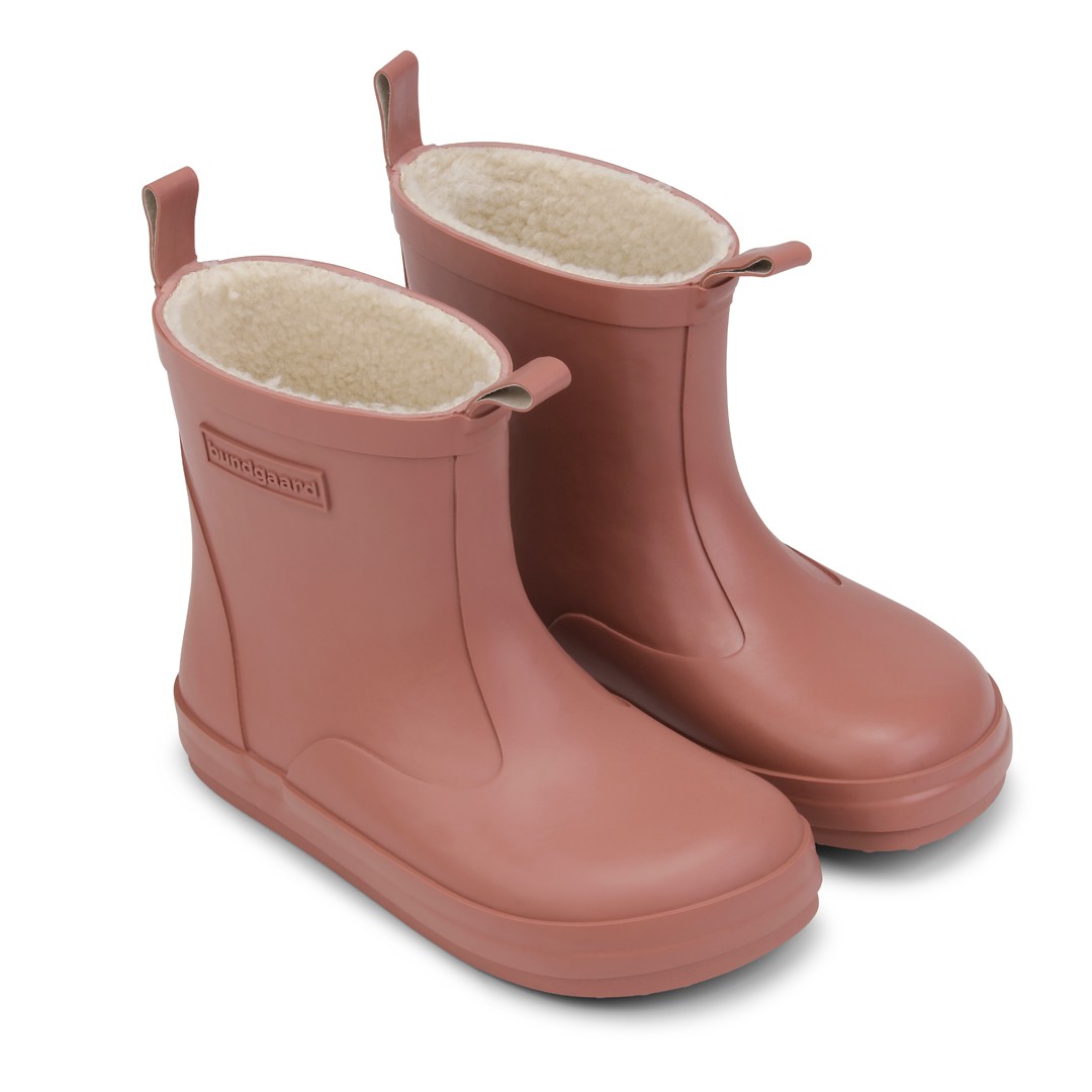 Bundgaard zateplené dětské zimní holínky Rain Blush