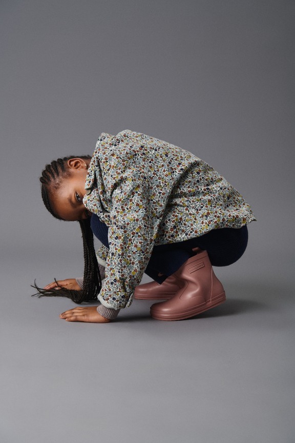 Bundgaard zateplené dětské zimní holínky Rain Blush