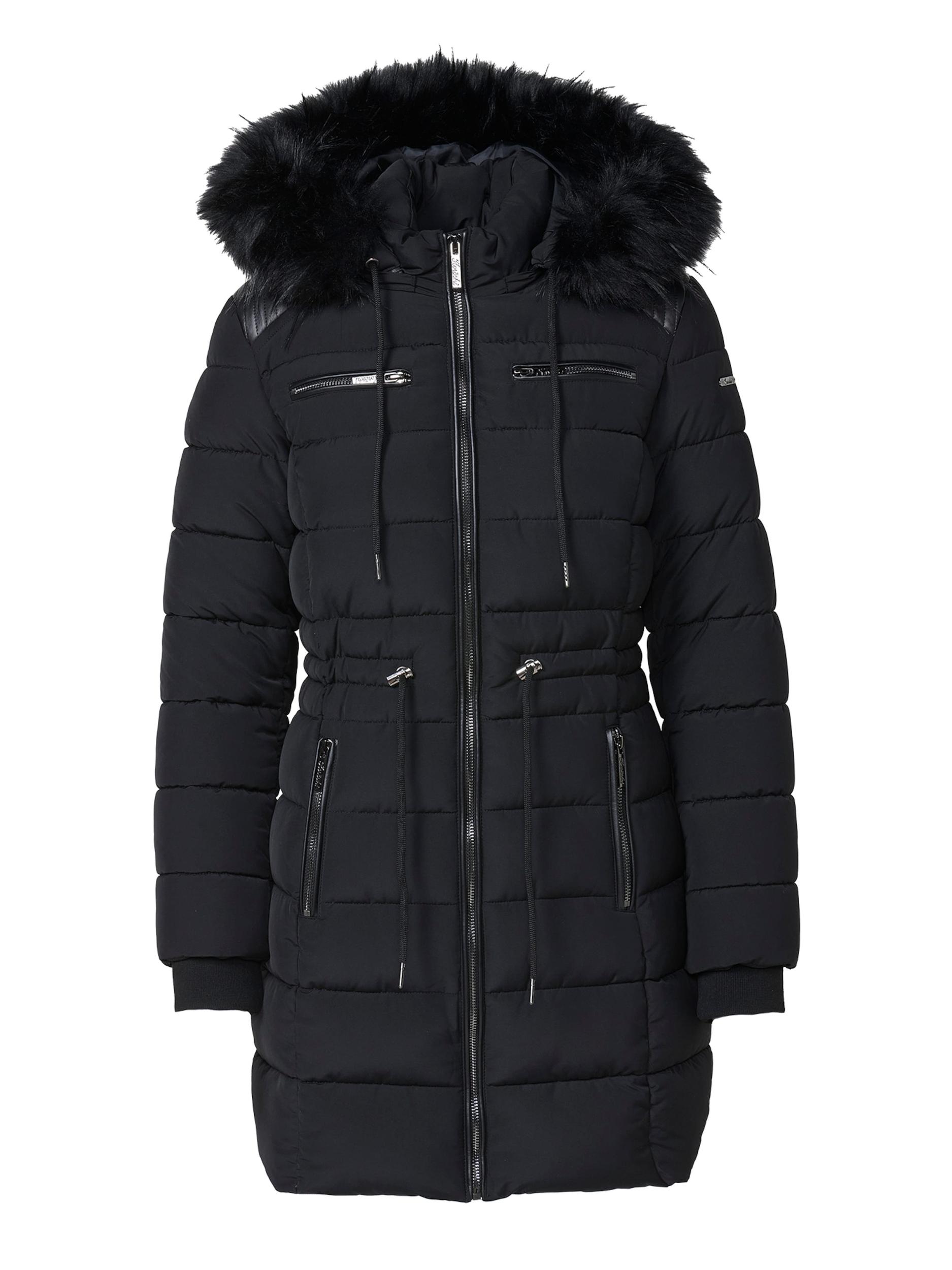 KOROSHI Zimní bunda černá