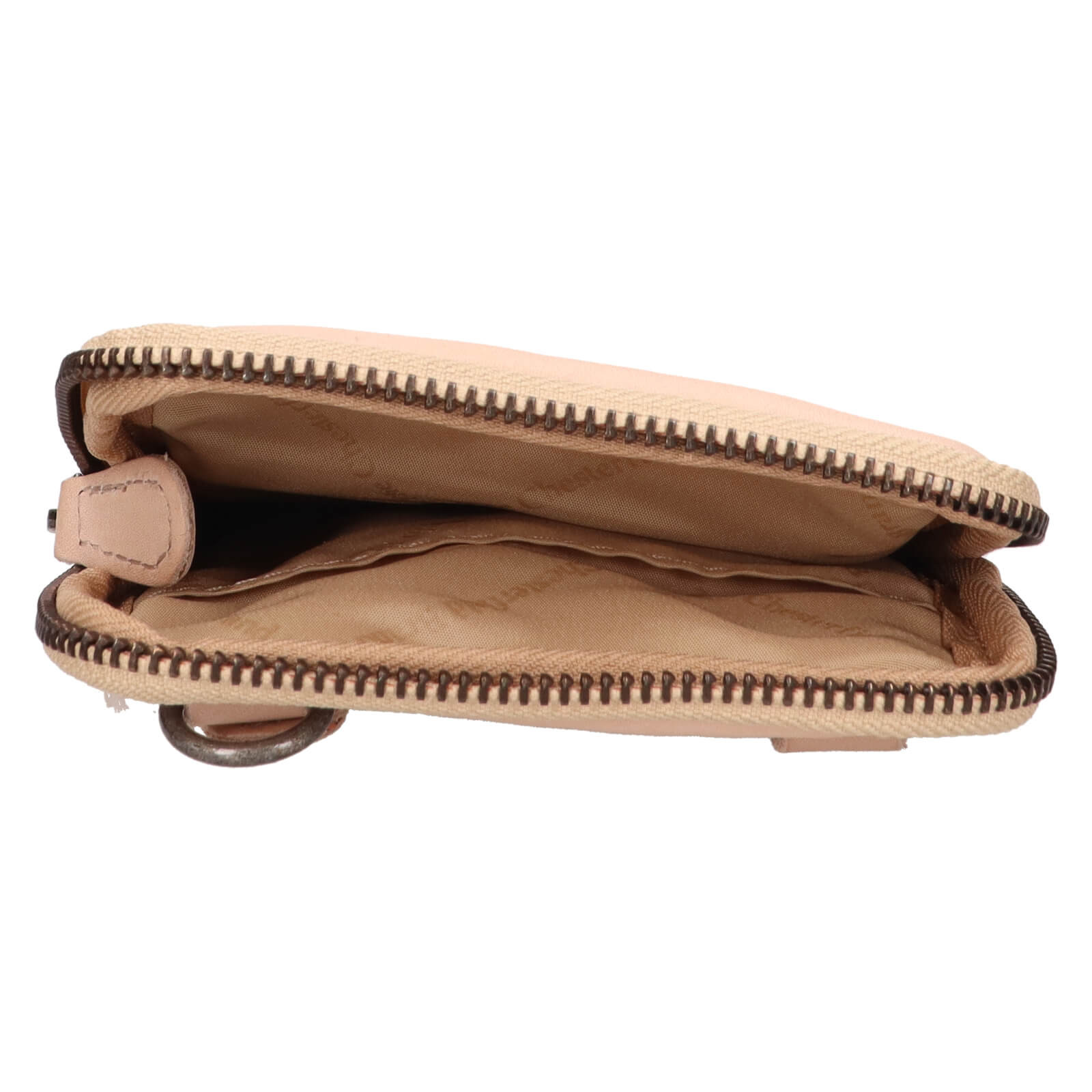 Dámská kožená crossbody kabelka na doklady The Chesterfield Brand Salva - béžová