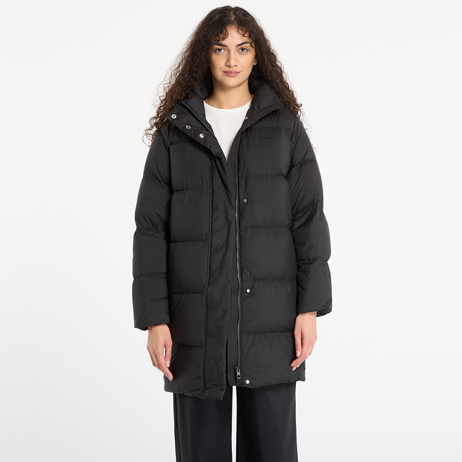 Kabát Tommy Hilfiger Modern Down Reg Coat Black M
