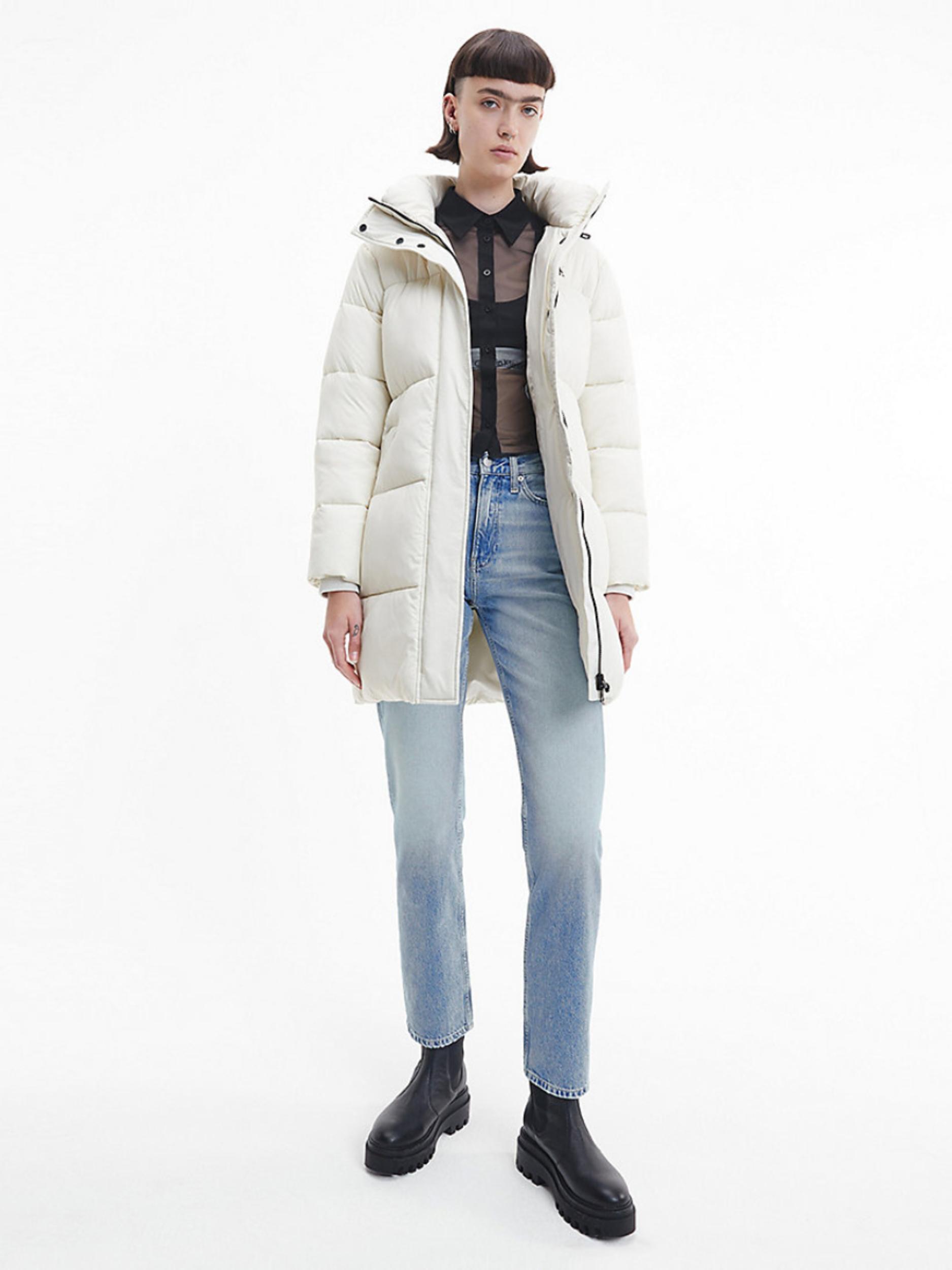 Calvin Klein dámská krémová bunda