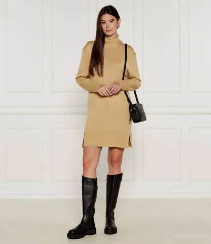 BOSS ORANGE Vlněná šaty Feringata