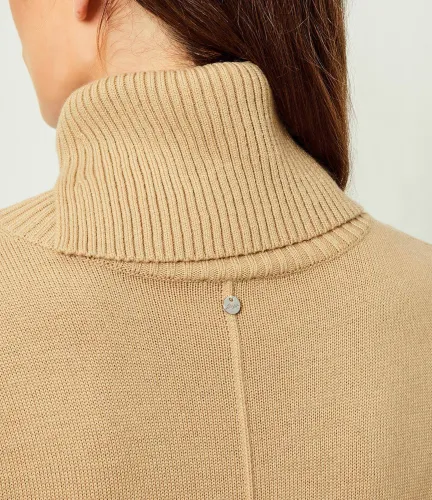 BOSS ORANGE Vlněná šaty C_Feringatessa