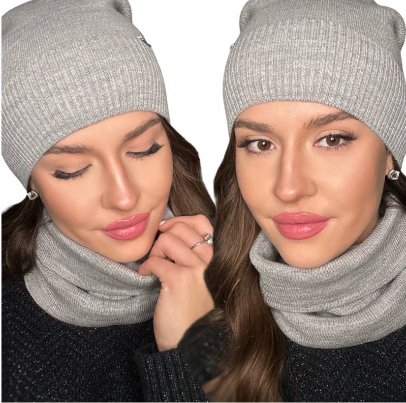 Fashionweek Dámská sada čepice + nákrčník S2917