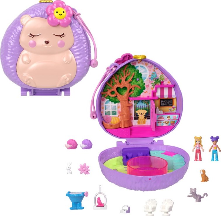 Mattel Polly Pocket Pidi svět do kapsy Ježkova kavárna, HRD37
