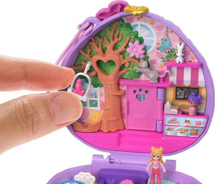 Mattel Polly Pocket Pidi svět do kapsy Ježkova kavárna, HRD37