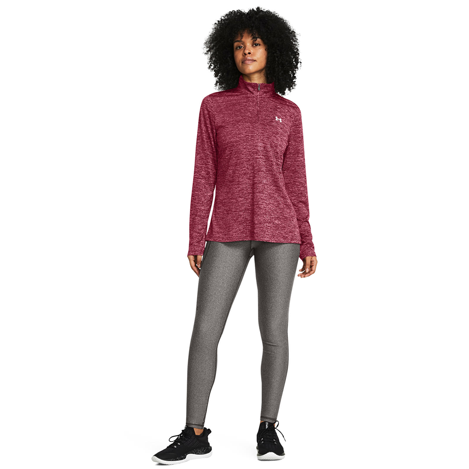 Legíny Under Armour Tech Hirise Legging Gray S