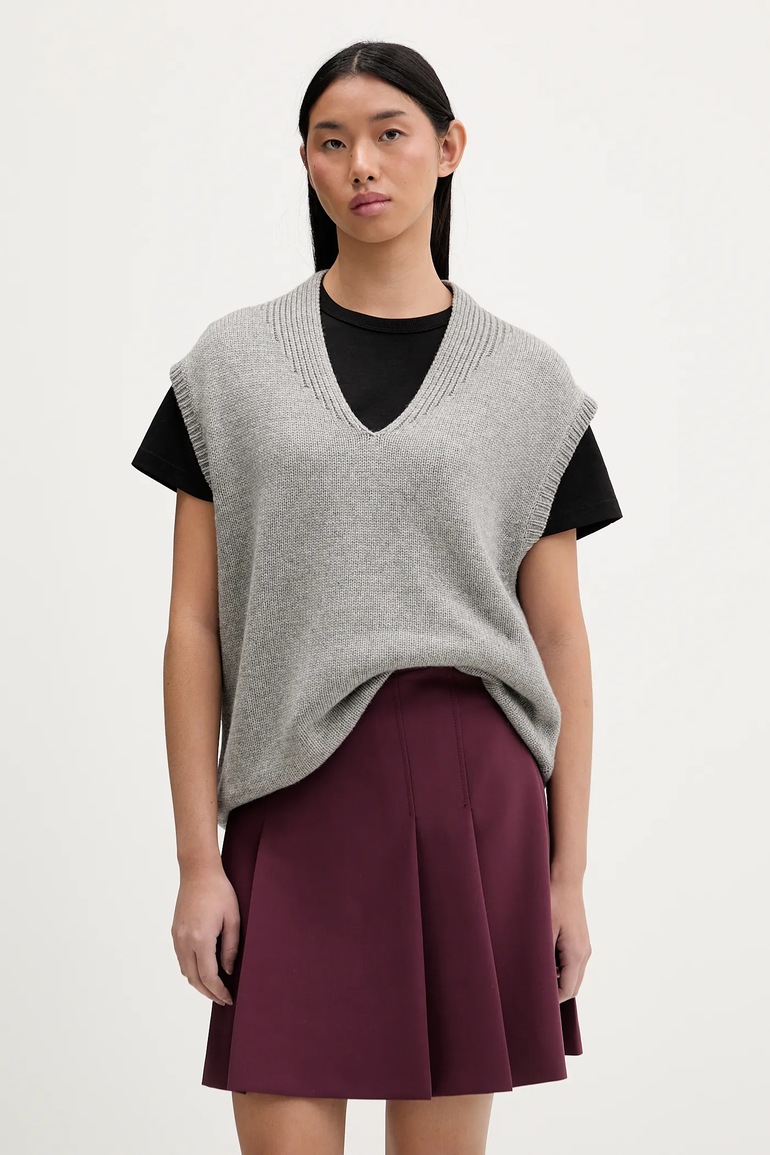 Vesta z kašmírové směsi HUGO Sliege