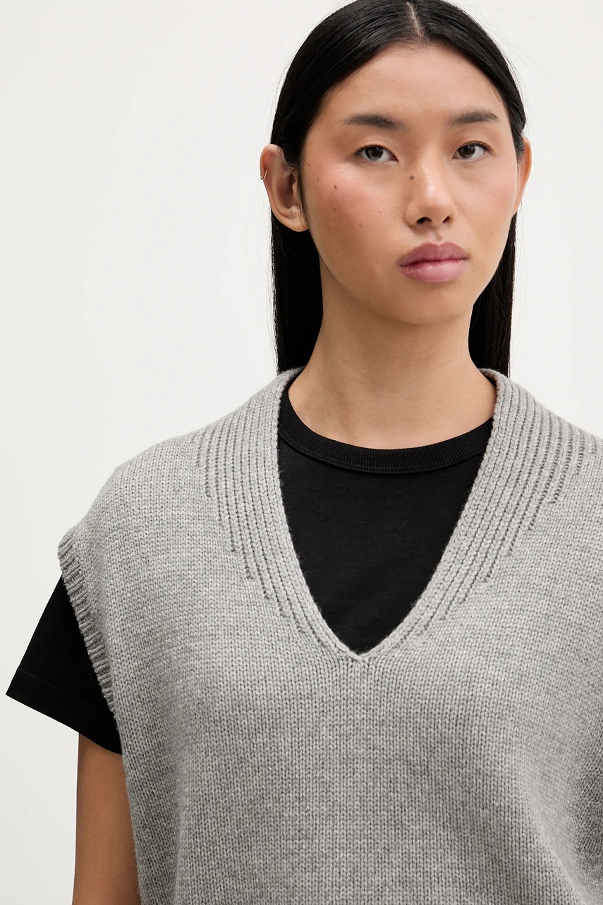 Vesta z kašmírové směsi HUGO Sliege