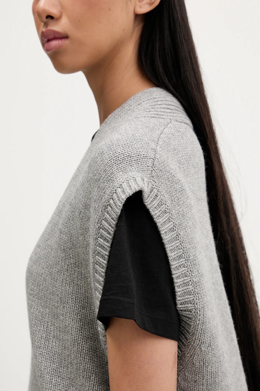 Vesta z kašmírové směsi HUGO Sliege