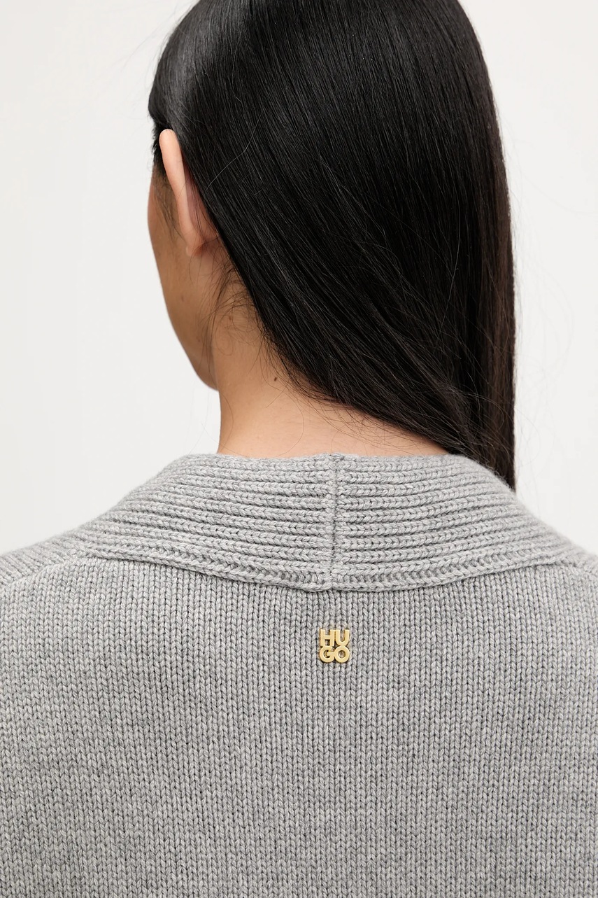 Vesta z kašmírové směsi HUGO Sliege