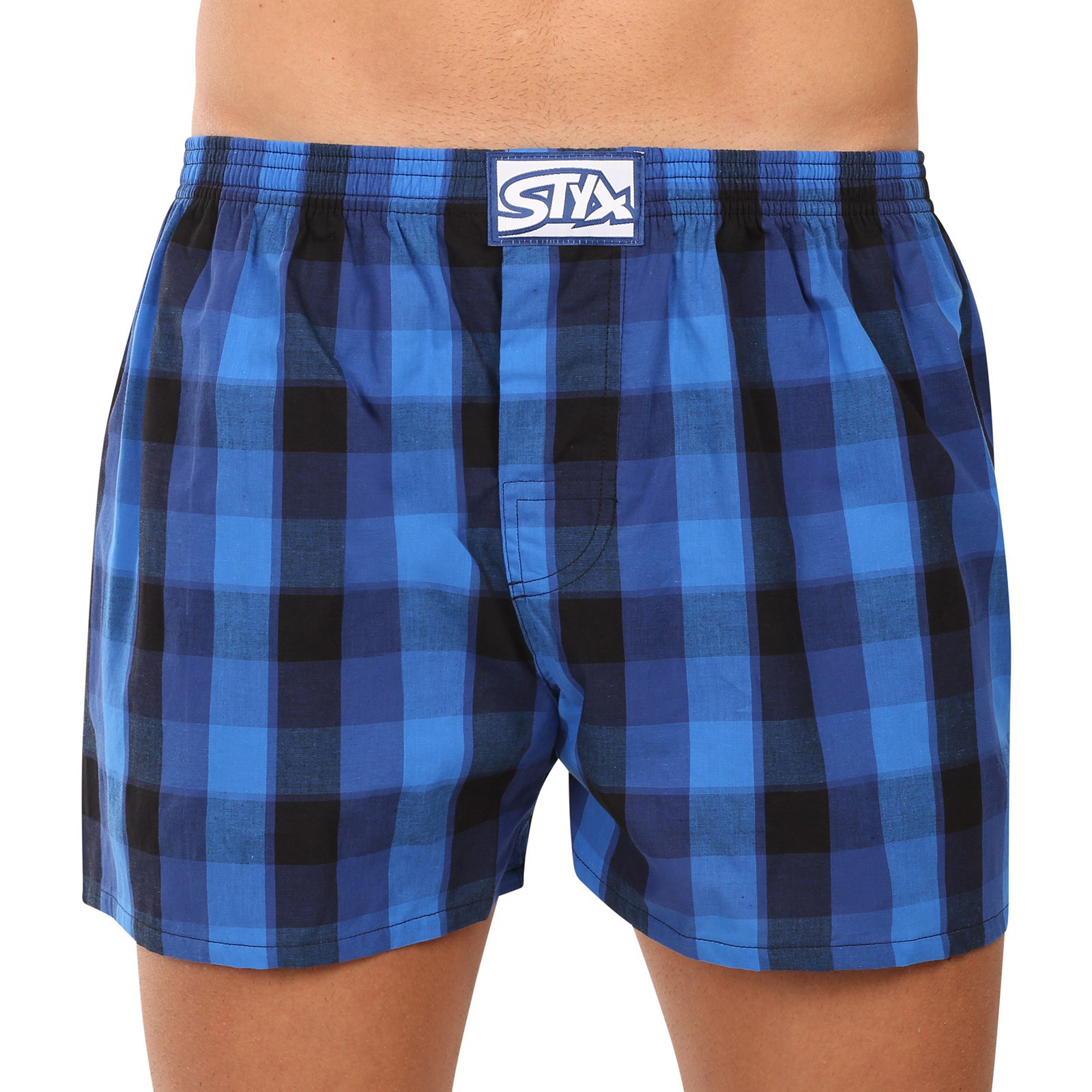 Pánské trenky Styx klasická guma vícebarevné (A0103)