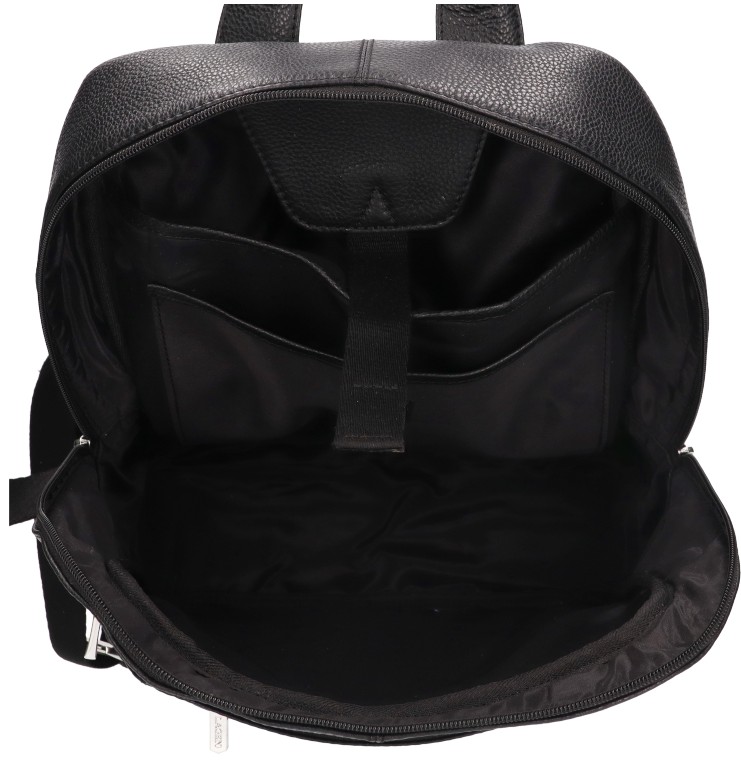 Lagen unisex kožený batoh černý