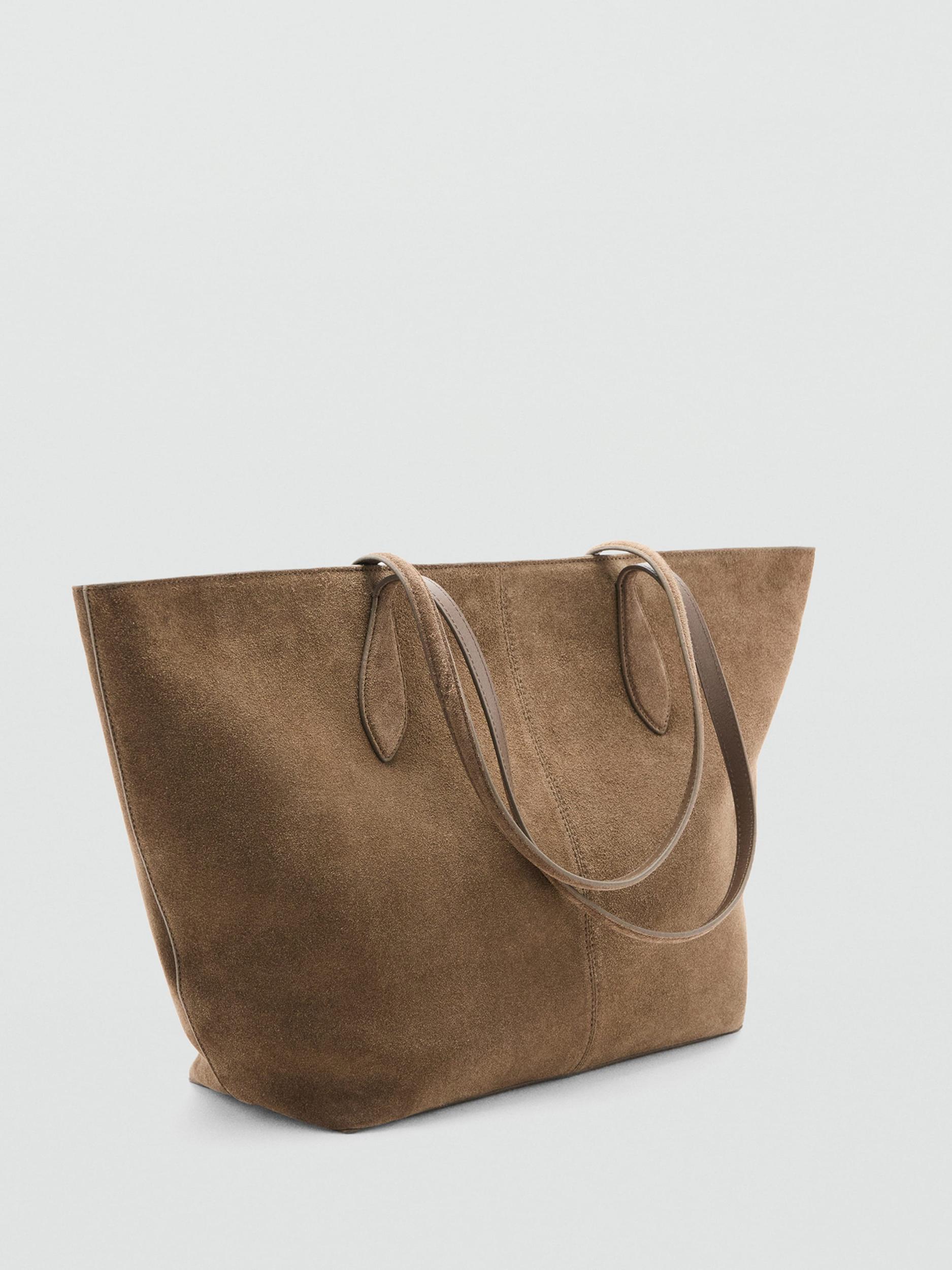 MANGO Nákupní taška 'G--Curro' hnědá