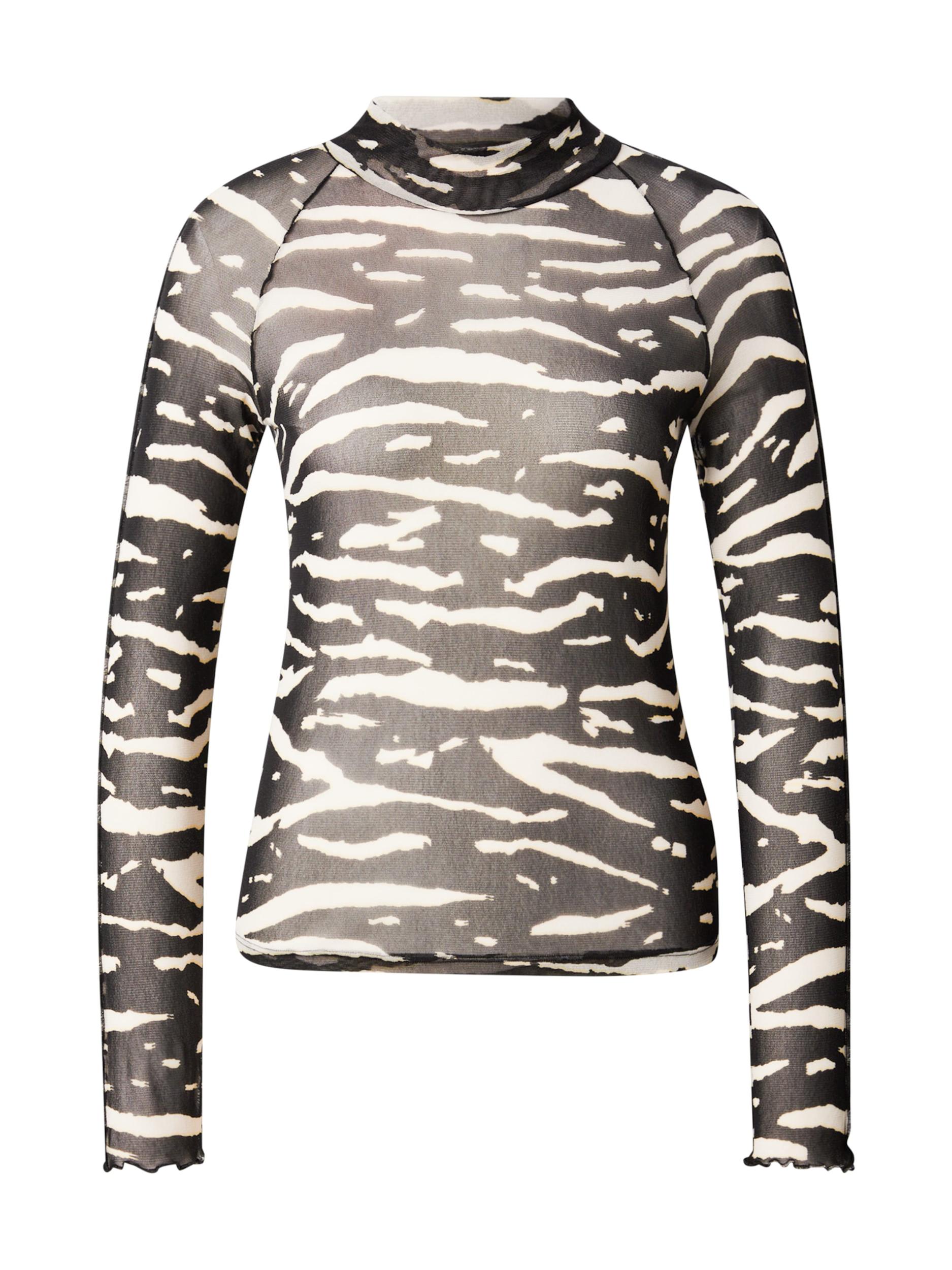 Marc Cain Tričko černá / bílá