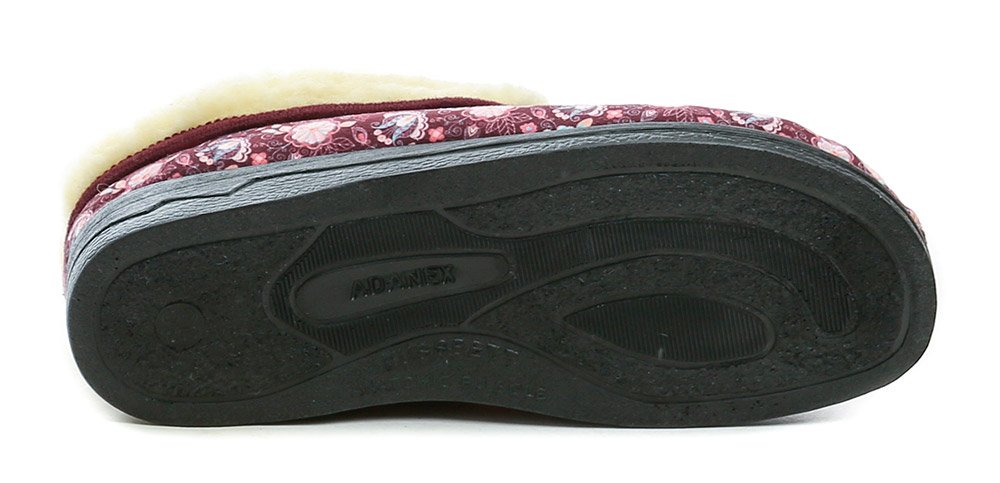 Rogallo 29841 květové dámské zimní papuče