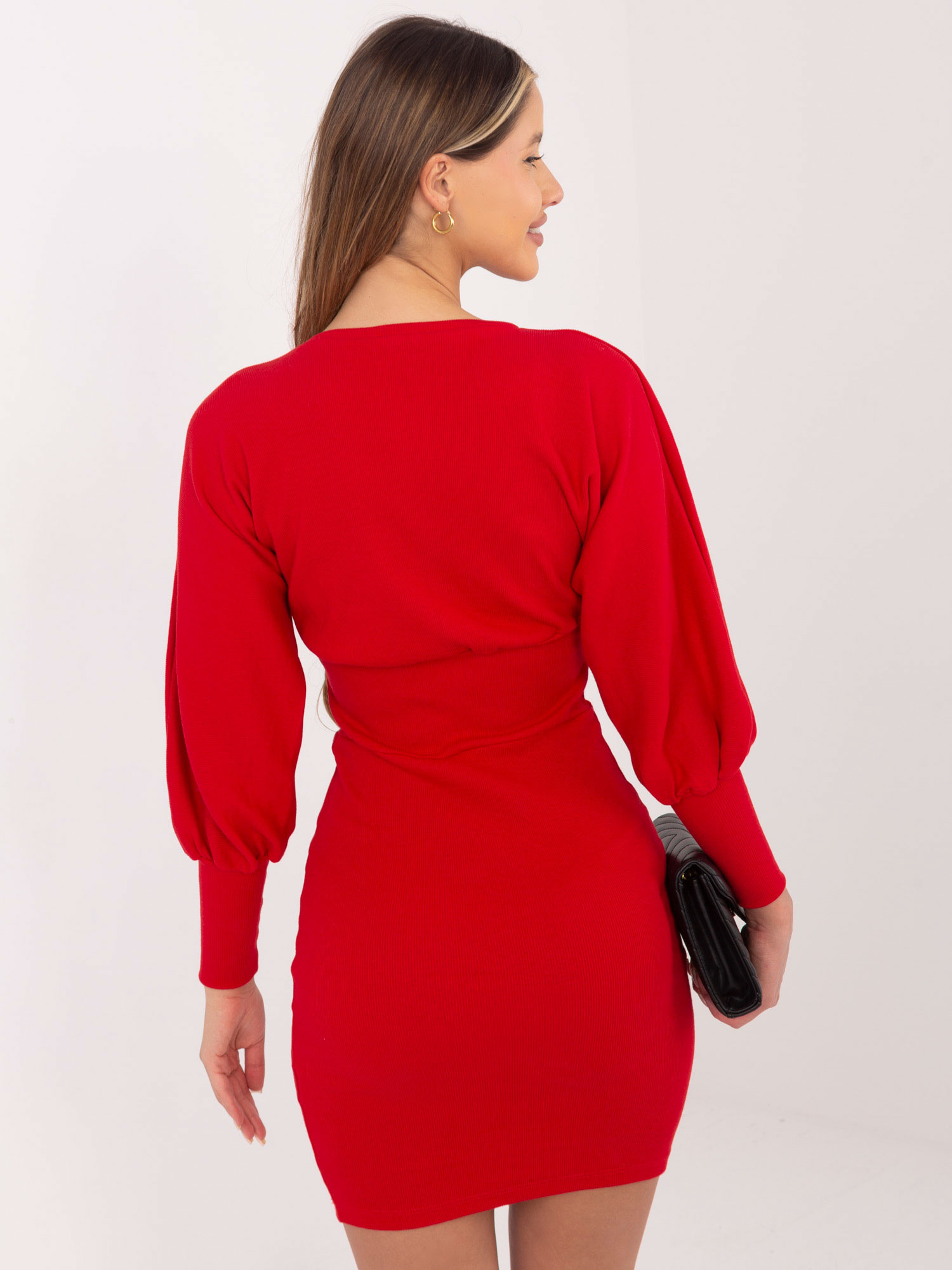 RUE PARIS Dress-RV-SK-6079.65-Red